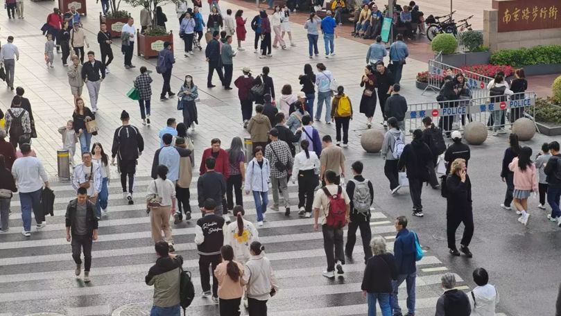 Populația Chinei a scăzut, în 2024, pentru al treilea an consecutiv