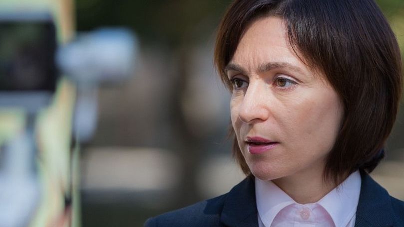 Председатель партии "Действие и солидарность" Майя Санду.