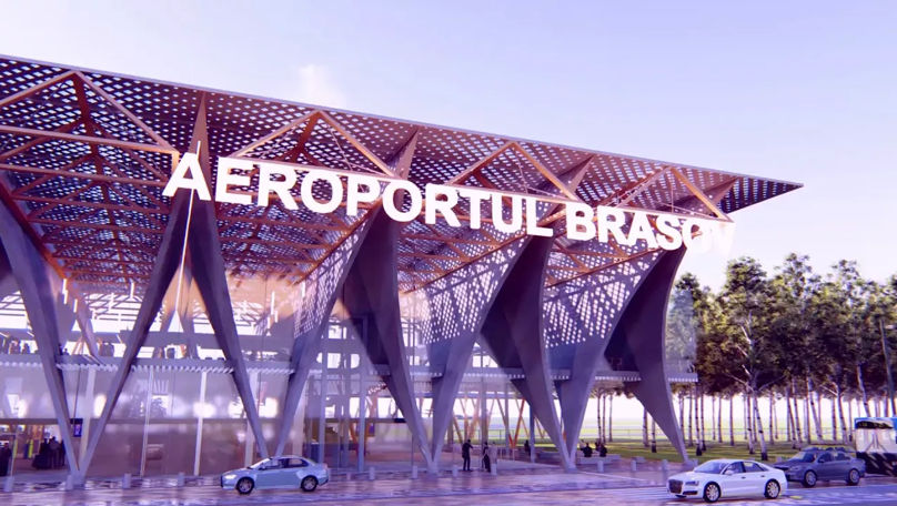 Aeroportul Internațional Brașov-Ghimbav și-a deschis astăzi ușile