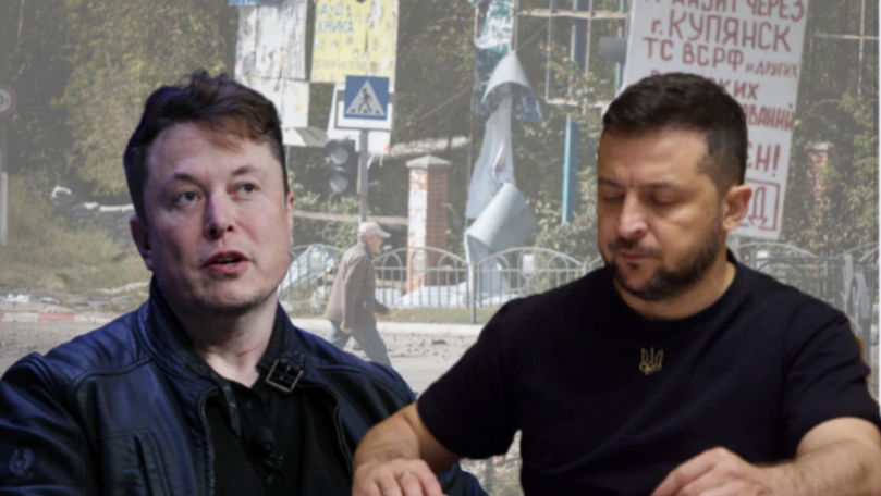Zelenski îl cheamă pe Musk în Ucraina după propunerea acestuia de pace