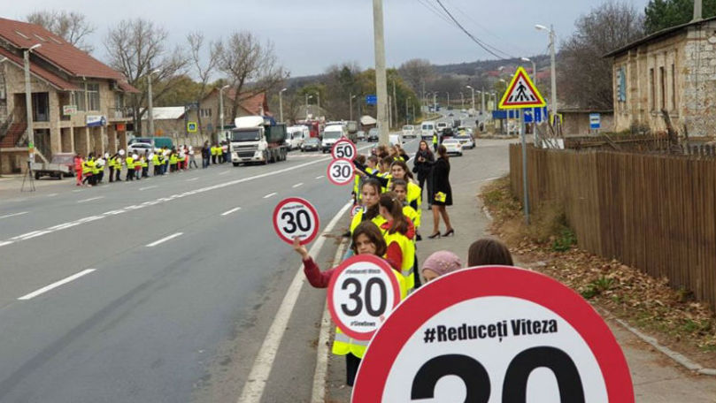 Marș al siguranței rutiere, de la Chișinău până la Peresecina