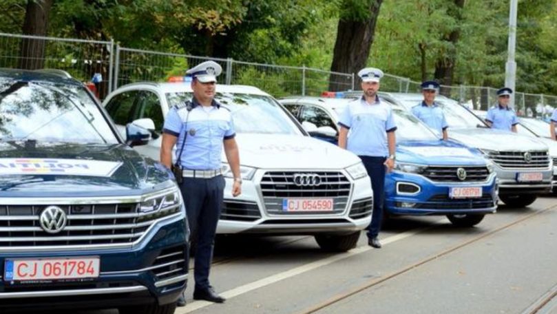 Poliţia Rutieră din Cluj patrulează străzile cu bolizi de 50.000 de euro