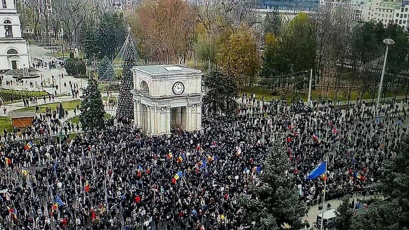 Цырдя о протесте: 3000 человек пришли поддержать участников кражи миллиарда.