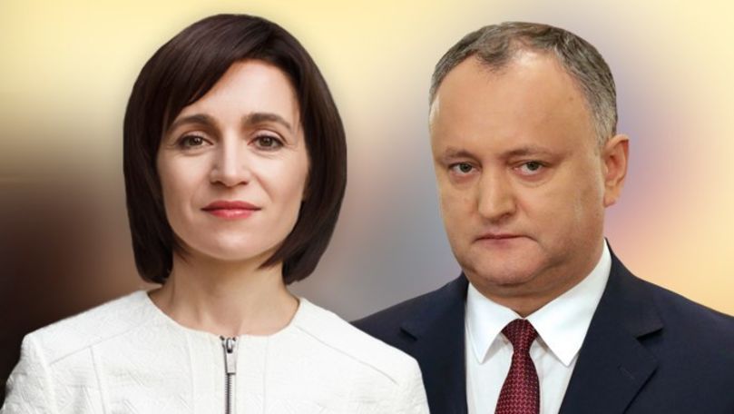 Sondaj: Maia Sandu și Igor Dodon, favoriți în cursa prezidențială