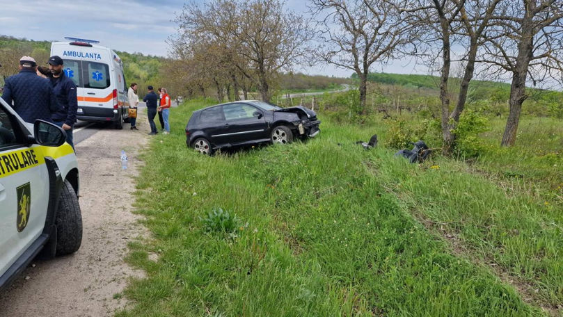 Accident în raionul Ialoveni: Doi tineri au ajuns la spital
