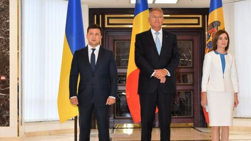 Iohannis cere ca Zelenski să recunoască că nu există limba moldovenească