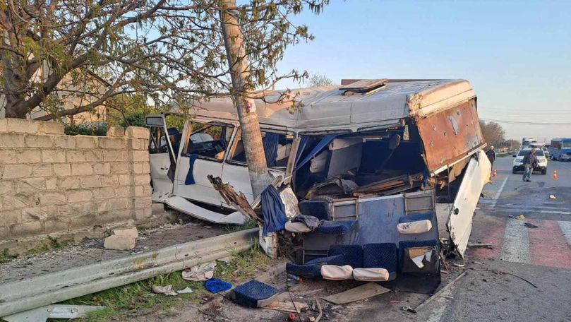 Momentul accidentului de la Măgdăcești: Șoferul camionului va fi reținut