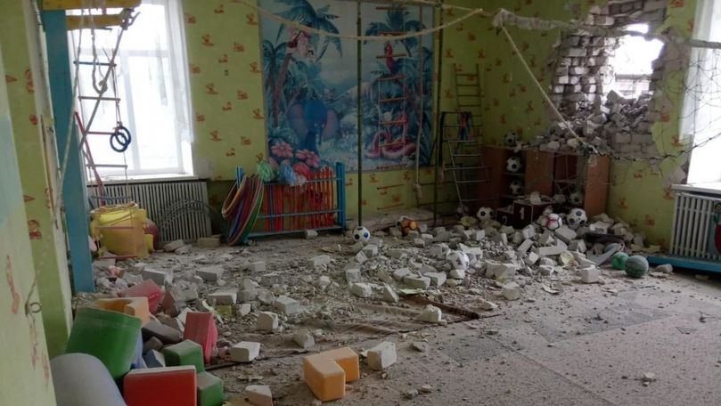 Oraș din sud-estul Ucrainei, atacat de militanți ruși: Primele imagini