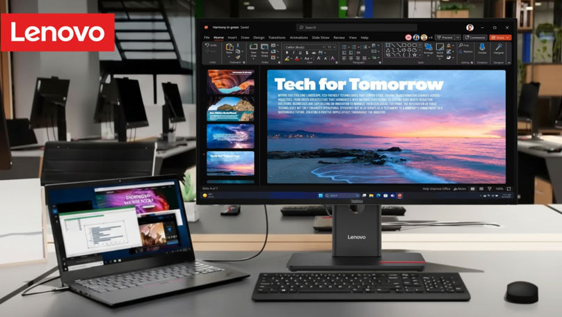 Locul de muncă ideal începe cu Lenovo: Putere, stil și productivitate Ⓟ