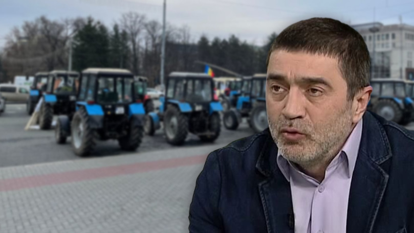 Рошка: «Фермеры должны протестовать также и перед супермаркетами». Коллаж: Point.md