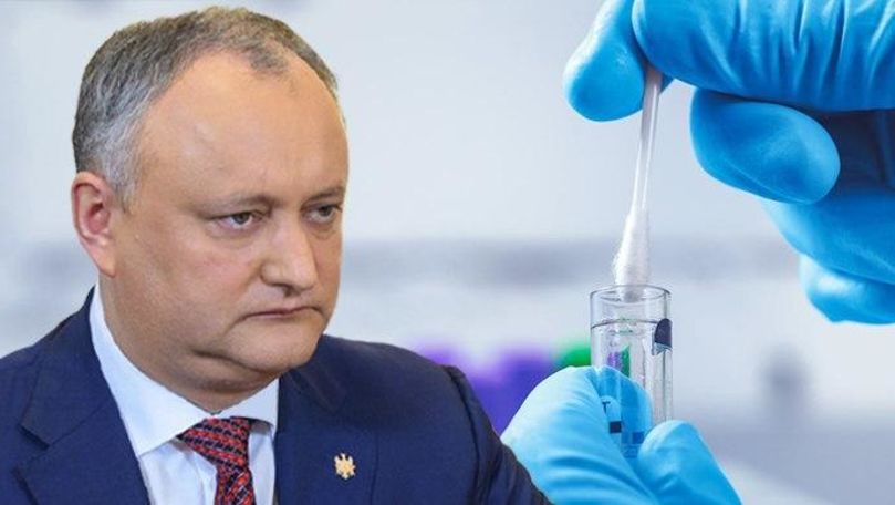Додон еженедельно сдает тест на COVID: Антител пока нет. Коллаж: Point.md