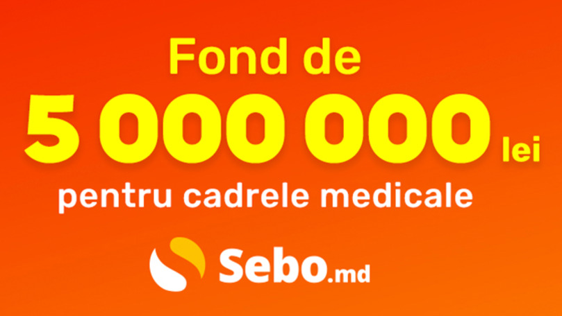 SEBO a creat un fond de 5.000.000 de lei pentru cadrele medicale (P)
