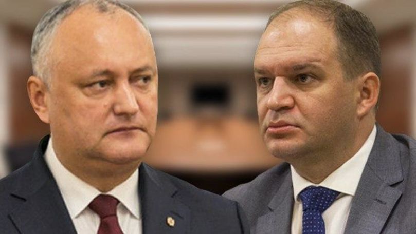 Audio: Dodon îi propune lui Ceban anularea mandatului primarului Năstase
