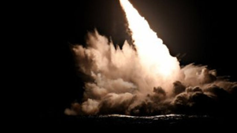 Un submarin al SUA a efectuat un test cu rachete balistice