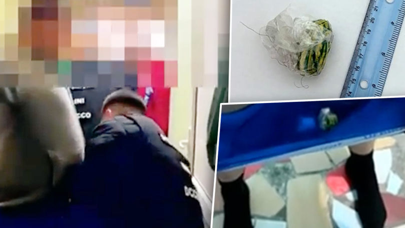 Спрятал наркотики в трусах: правоохранители задержали сотрудника тюрьмы в Крикова. Коллаж: Point.md