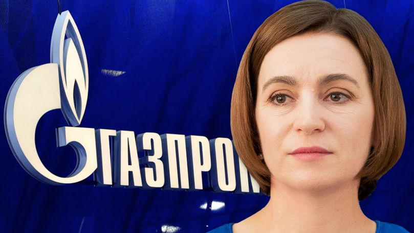 Санду обвинила "Газпром" в безосновательном сокращении поставок природного газа. Коллаж: Point.md