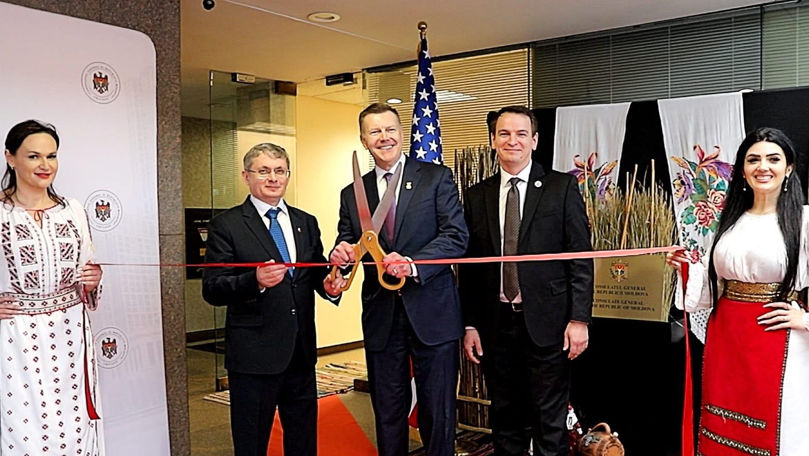 Consulatul General al R. Moldova la Chicago a fost inaugurat oficial