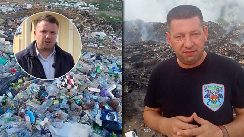 Câmpuri pline de gunoaie la Strășeni. Activist de mediu: Ne otrăvesc