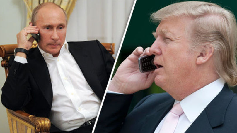 De câte ori și cu cine au avut convorbiri telefonice Putin și Trump