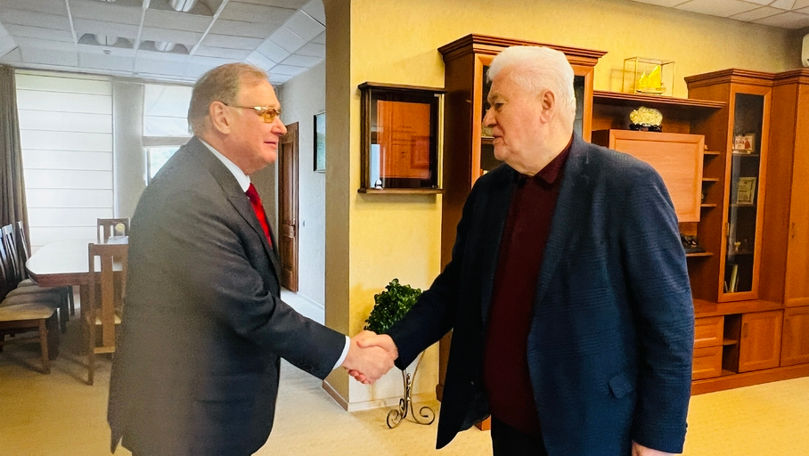 Voronin a discutat cu Ozerov perspectivele relațiilor moldo-ruse