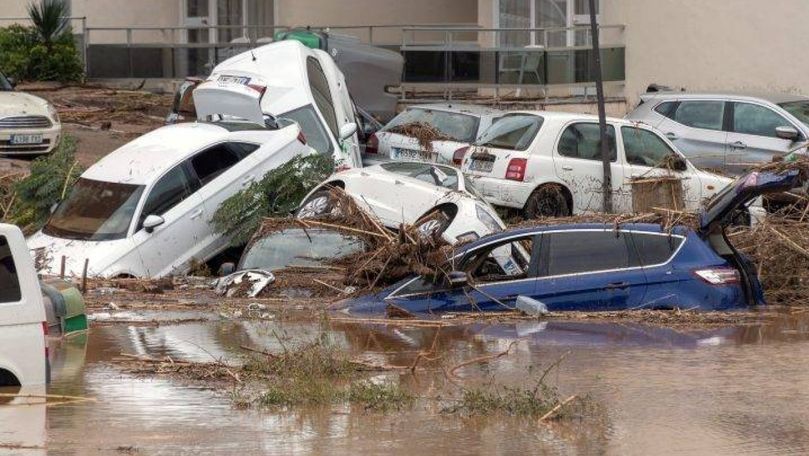 Inundații puternice în Spania: Cel puţin 5 morţi