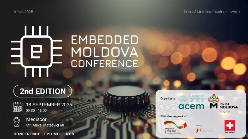 Embedded Moldova Conference: Automatizarea industrială și IoT soluții Ⓟ