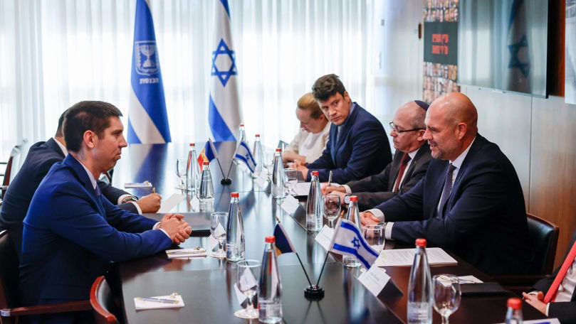 Vicepremierul Mihail Popșoi s-a întâlnit cu președintele Knesset-ului