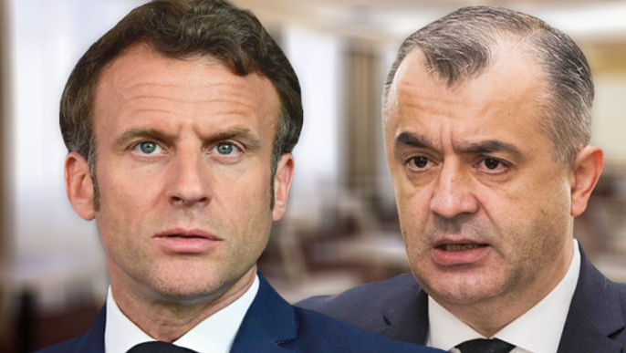 Chicu: Cârcotașii fac mișto de vizita președintelui francez la Chișinău