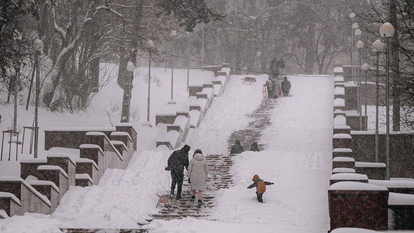 Во вторник мокрый снег ожидает жителей Молдовы: на дорогах гололедица. Фото Stanisław November.
