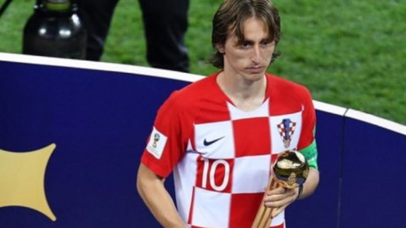 Luka Modric, desemnat cel mai bun jucător la Campionatul Mondial 2018