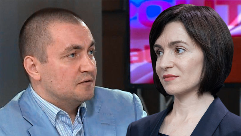 Платон - Санду: "У Плахотнюка и Шора денег нет". Коллаж: Point.md