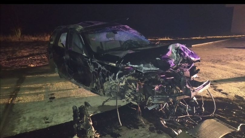 Accident la Cimișlia: Un șofer beat și fără permis a ajuns la spital