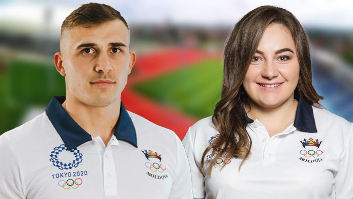 Andrian Mardare și Dimitriana Bezede, cei mai buni atleți ai anului