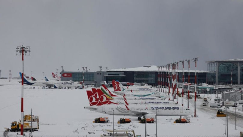 Turcia: Zeci de rute internaționale, inclusiv cea spre Chișinău, anulate