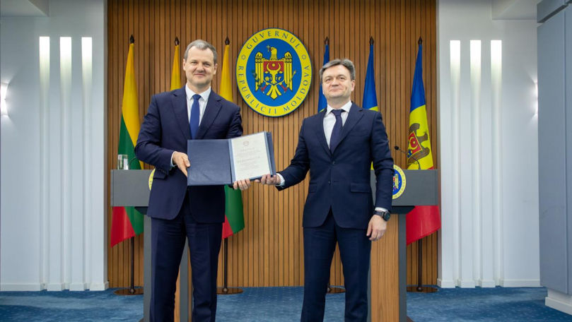 Premier: Lituania, un susținător al aspirațiilor europene ale R. Moldova