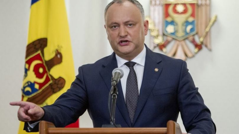 Igor Dodon condamnă arestarea liderului de opoziţie din Transnistria