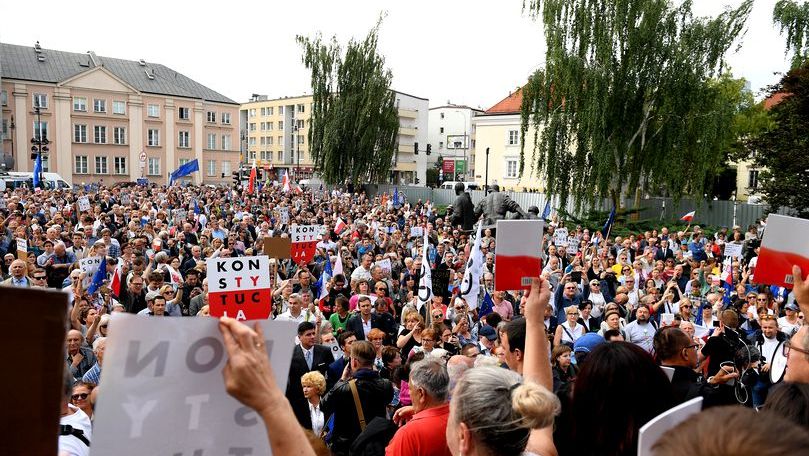 Varșovia: Judecătorii Curții Supreme se opun reformei din justiție