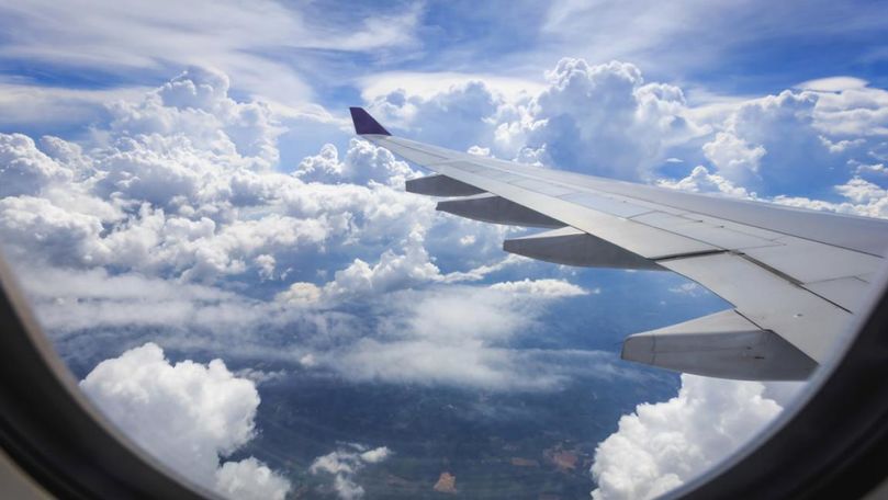 Reacția unei femei care a zburat prima dată cu avionul la 95 de ani