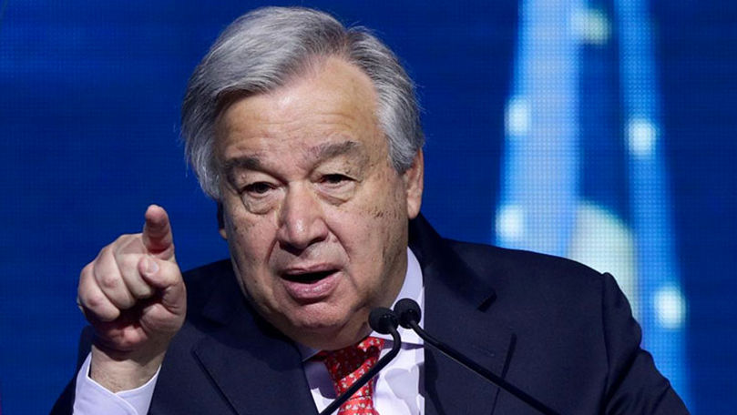 Генеральный секретарь ООН Антониу Гутерреш.