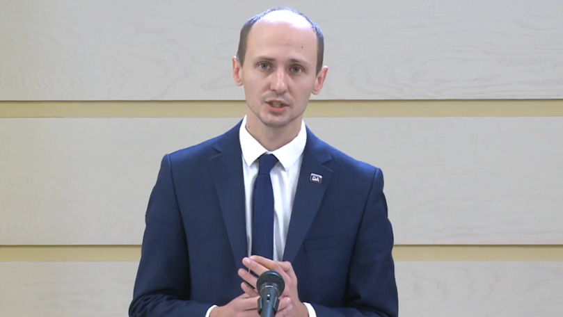Депутат Платформы DA Ливиу Вовк.