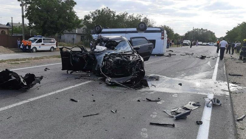 Șoferul beat care a provocat accidentul de la Ștefan-Vodă, reținut