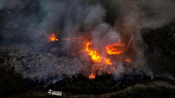 Siria cere ajutorul UE pentru a stinge incendiile din vestul țării