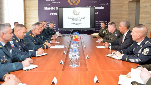 Garda Națională a SUA va continua să sprijine armata R. Moldova