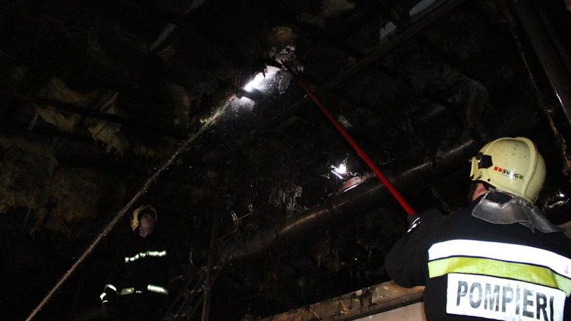 Incendiu devastator la Bălți: Fabrică de croitorie, distrusă de flăcări