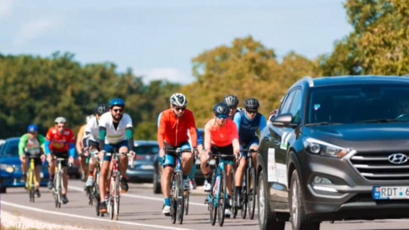 HospiceBikeTour: 30 de cicliști au străbătut timp de 4 zile sudul țării