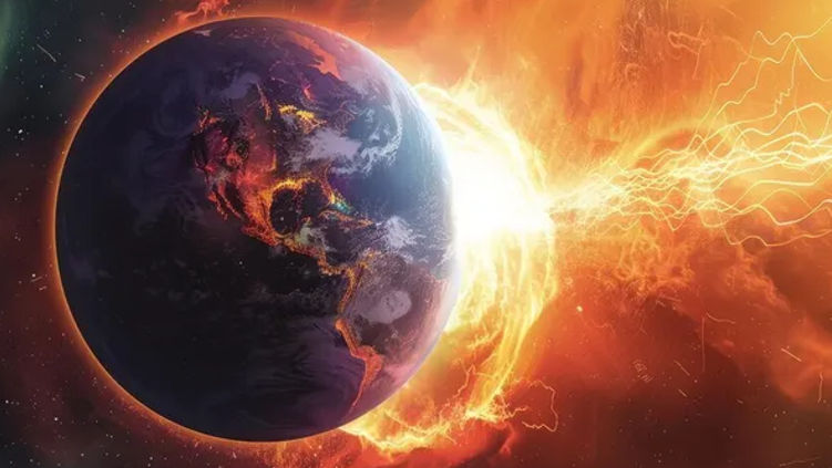 Pământul va fi afectat de o furtună magnetică în următoarele zile.
