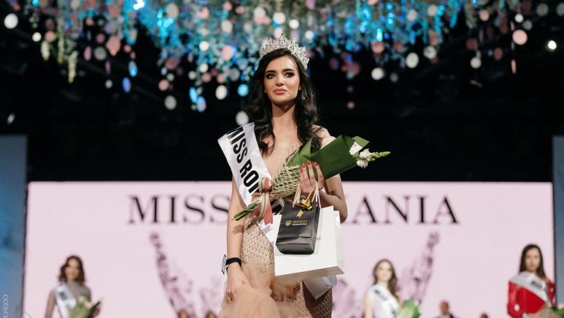 O tânără moldoveancă de 19 ani a câștigat titlul Miss România 2019