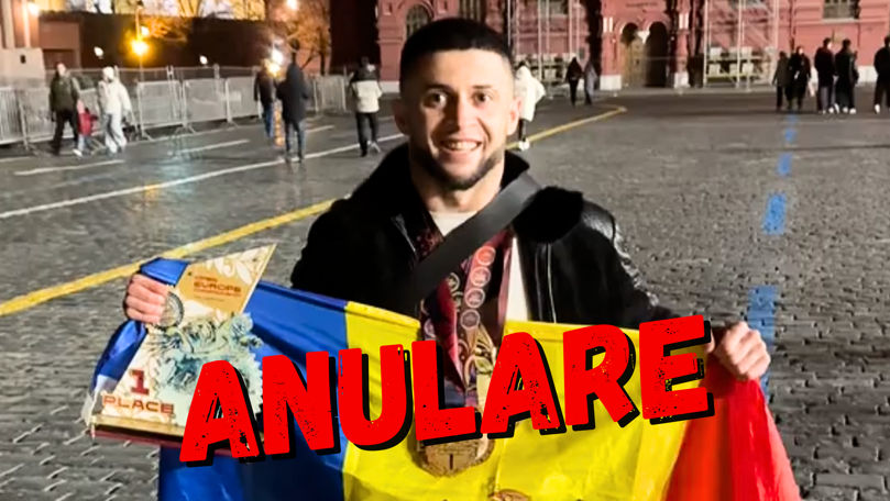 Precizări oficiale: Victor Munteanu, alias „Caras”, nu e campion mondial