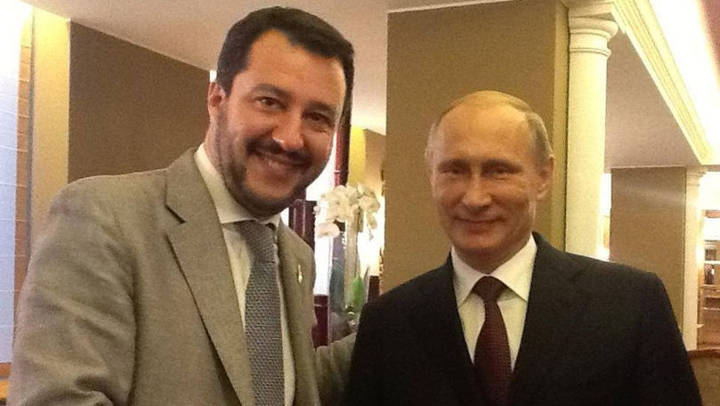 Italia: Matteo Salvini ar putea plăti scump pentru legătura sa cu Putin
