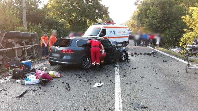 Doi cetățeni moldoveni au decedat în România într-un accident rutier